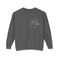 Spooky Ghost Crewneck Sweatshirt, Halloween Sweatshirt, Unisex Lightweight Sweater, Fall Fashion Hoodie, Fun and Cozy Gift for Ghouls
