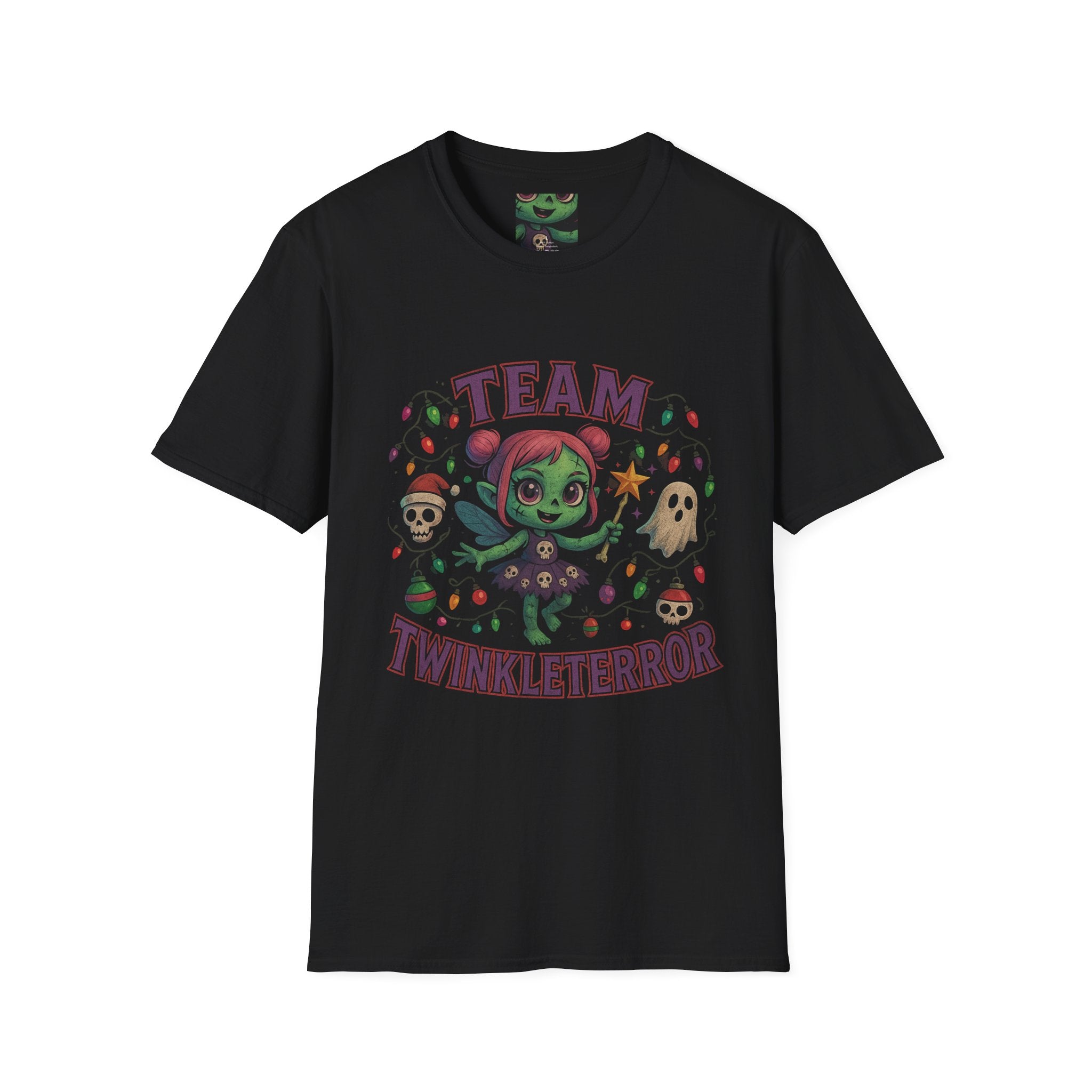 Whimsical Team Twinkleterror Unisex T-Shirt, Funny Halloween Tee, Cute Ghost Halloween Shirt, Playful Graphic T, Festive Party [...]