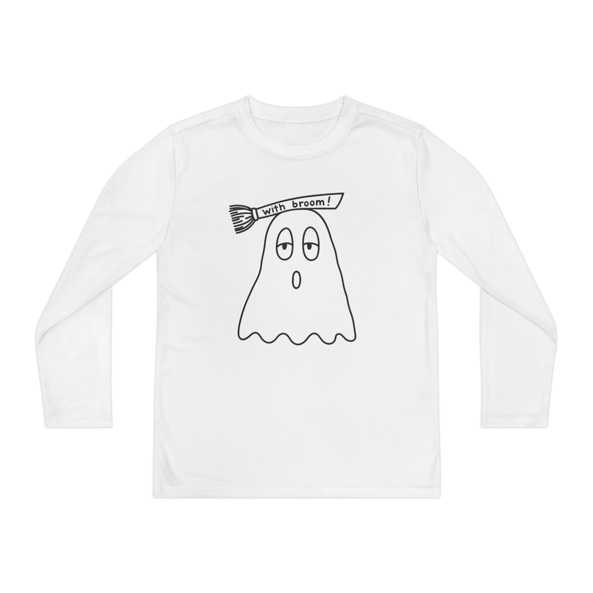 Lily's Cute Ghost Long Sleeve Tee for Kids