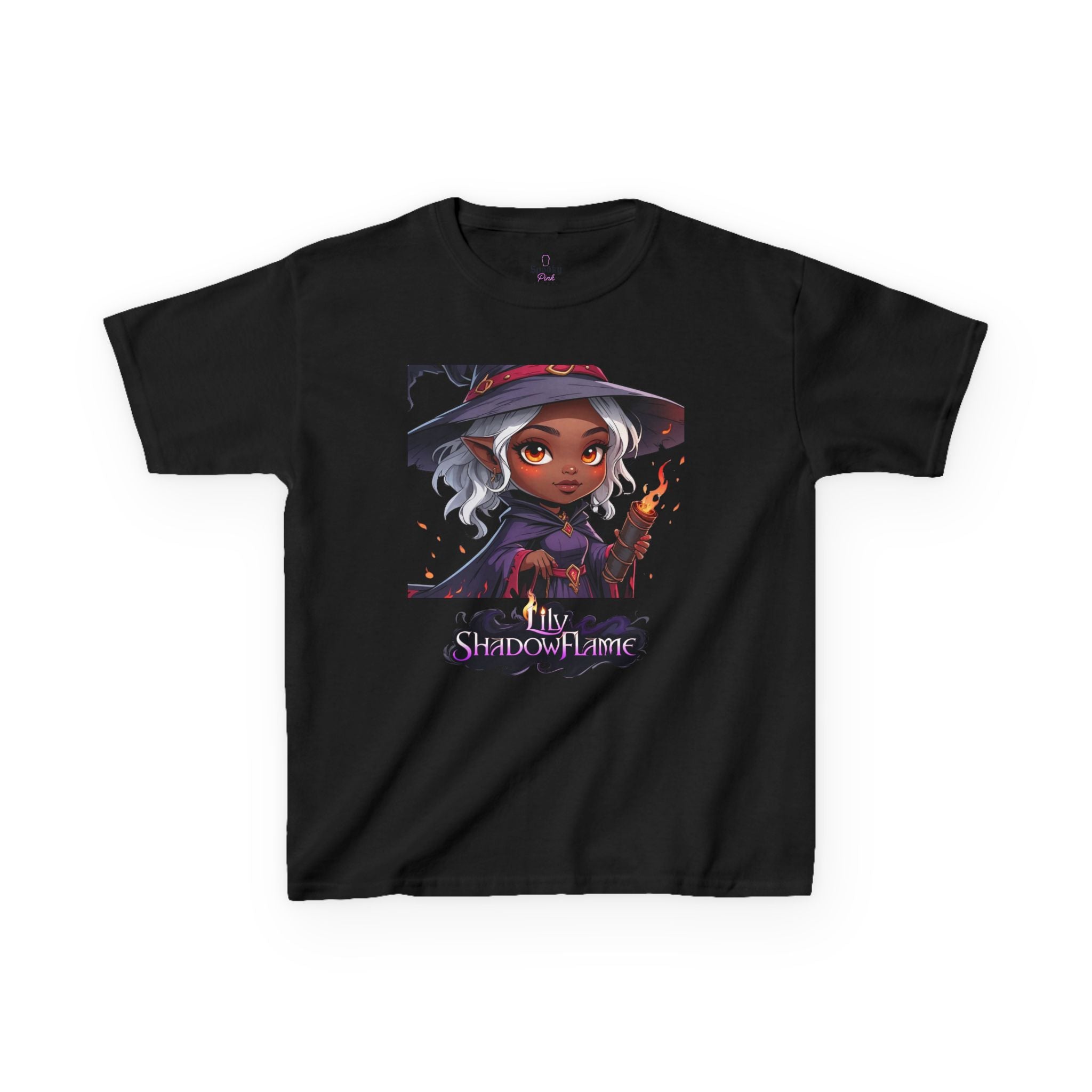 Kids Witch Graphic Tee, Enchanted Shirt, Magical Halloween Shirt, Gifts for Young Sorcerers, Spellbinding Kids Apparel