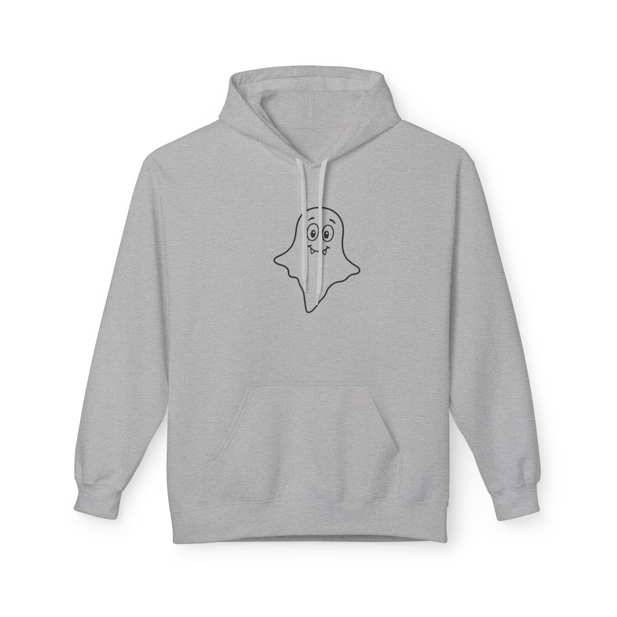 Ghostly Softstyle Hoodie for Halloween Lovers, Casual Wear, Cozy Gift, Unisex Sweatshirt, Autumn Vibes, Fun Costume