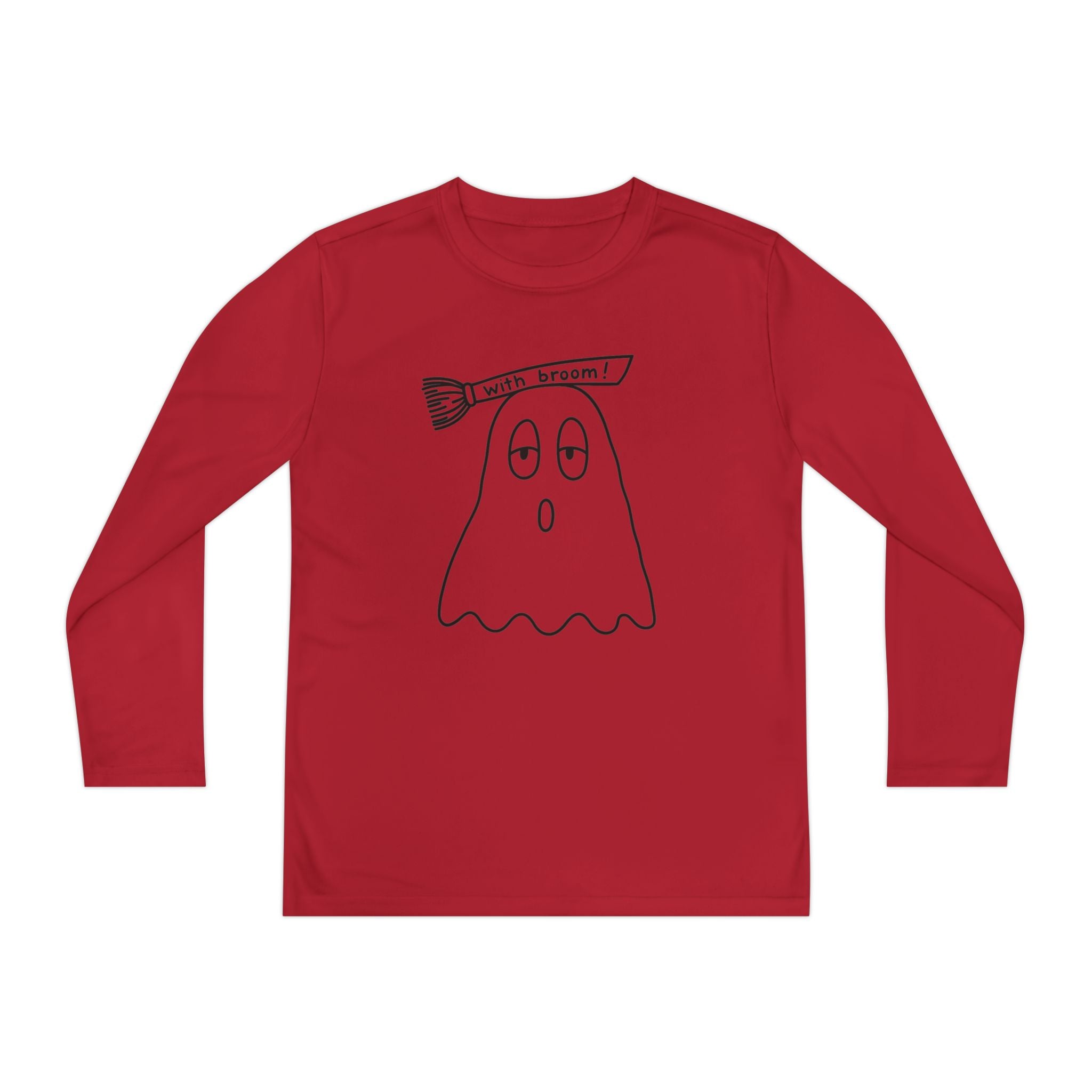 Lily's Cute Ghost Long Sleeve Tee for Kids