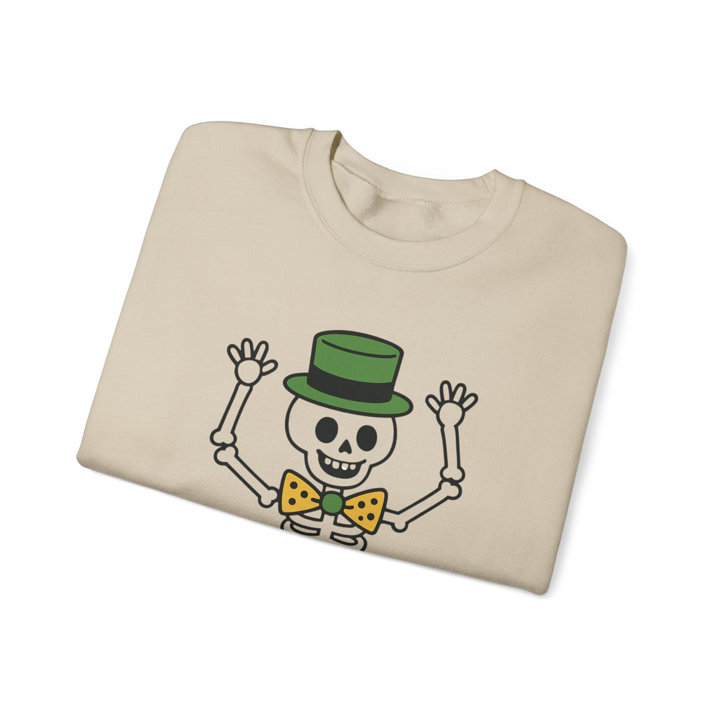 Lily's St. Patrick's Day Skeleton Crewneck Sweatshirt