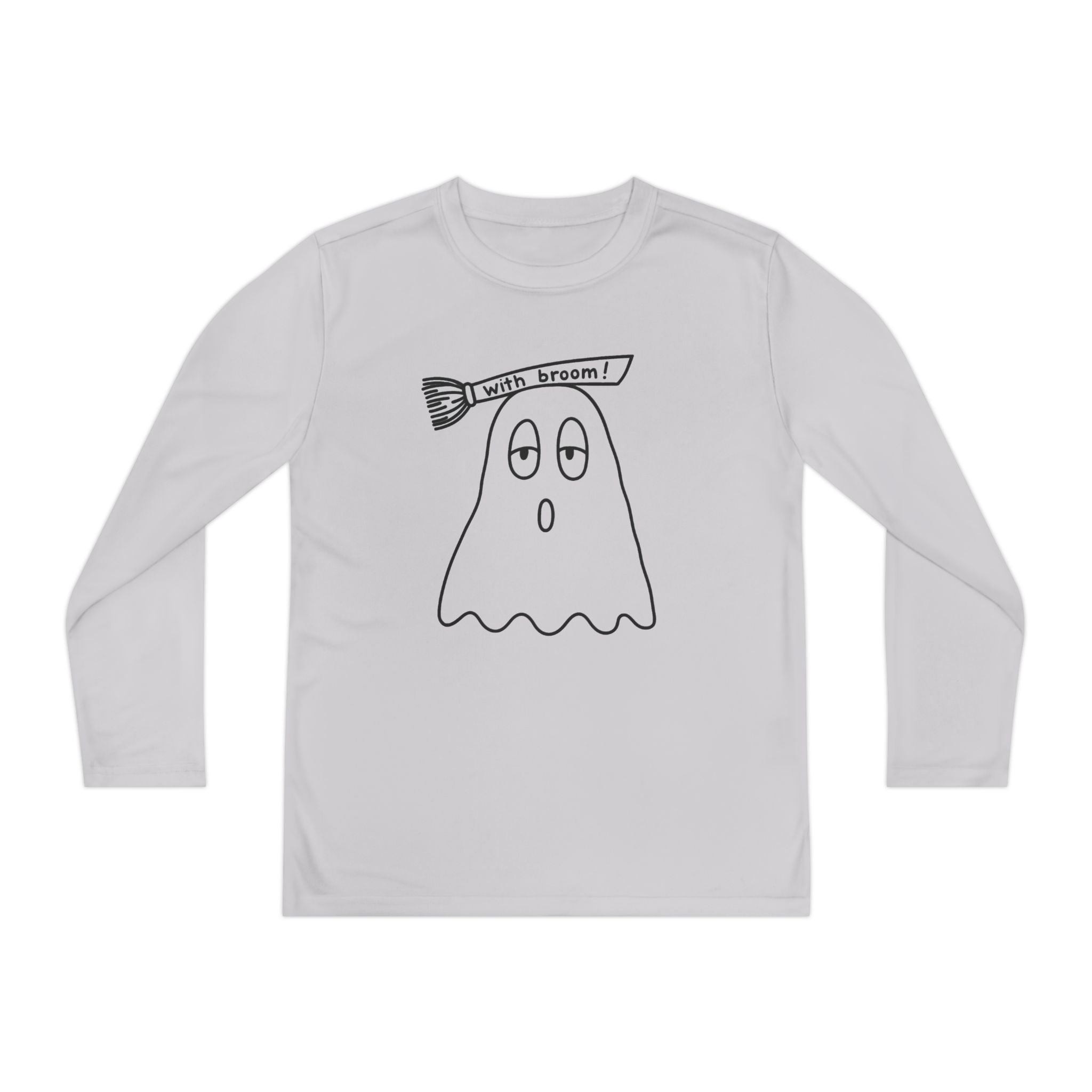 Lily's Cute Ghost Long Sleeve Tee for Kids