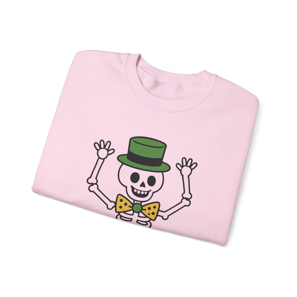 Lily's St. Patrick's Day Skeleton Crewneck Sweatshirt