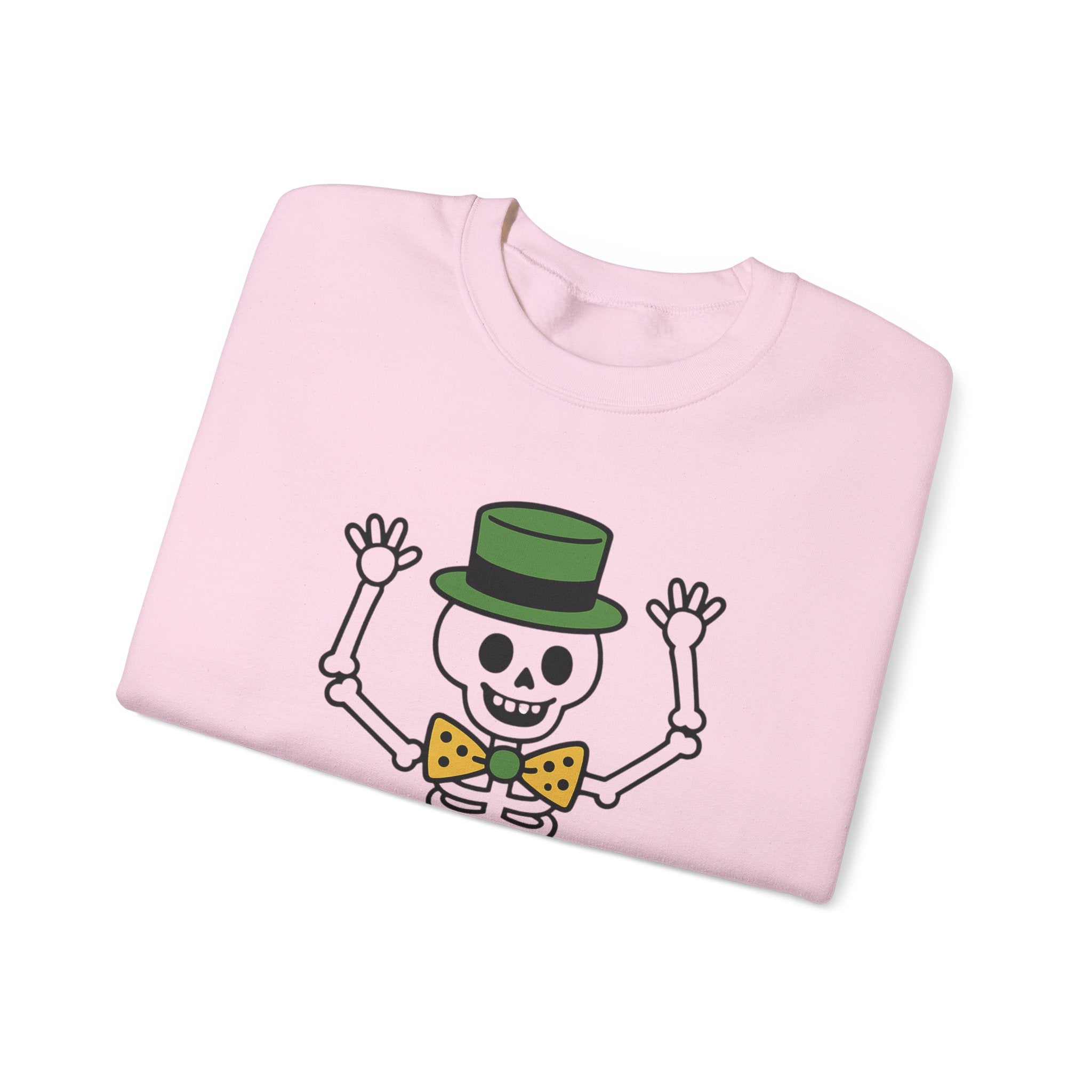Lily's St. Patrick's Day Skeleton Crewneck Sweatshirt