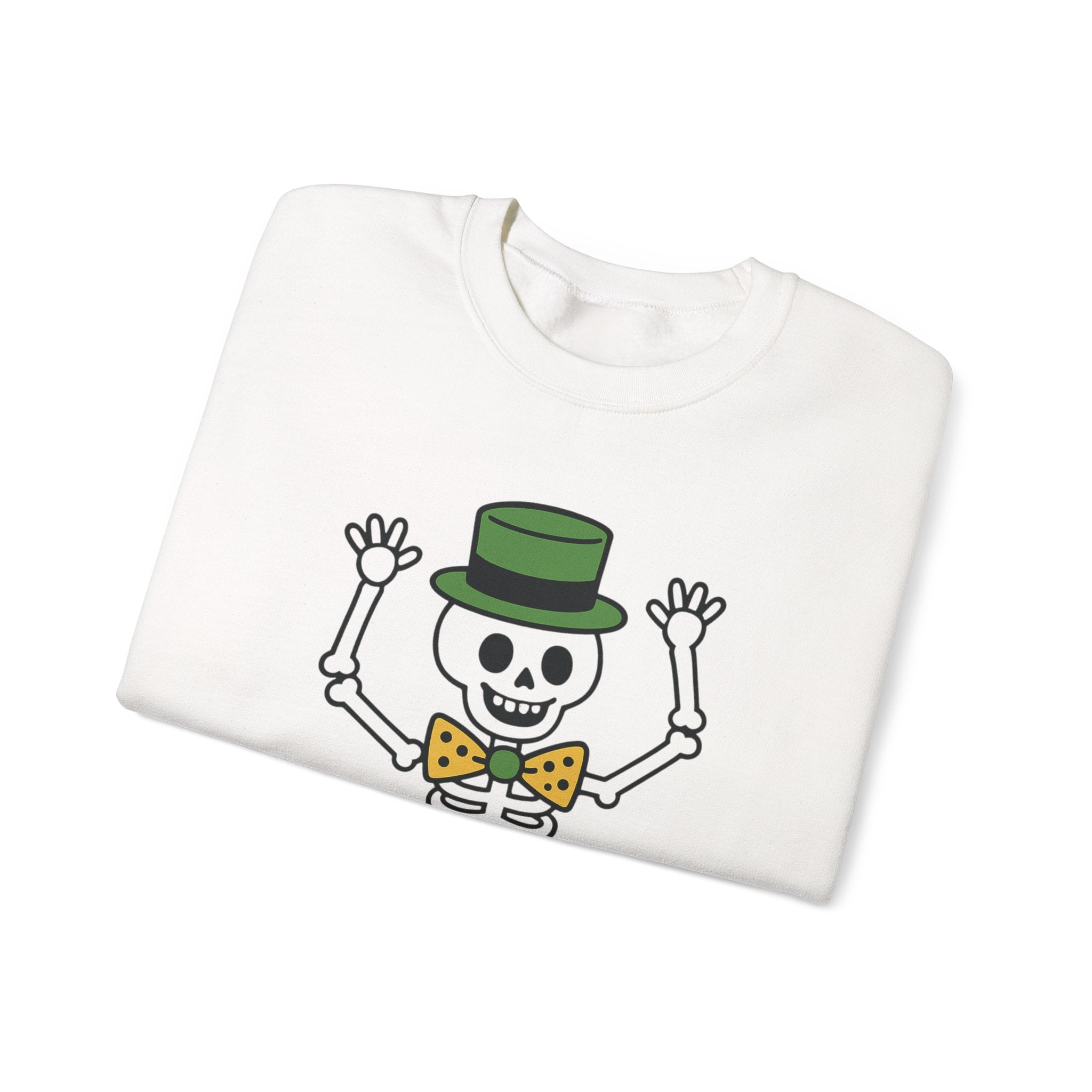 Lily's St. Patrick's Day Skeleton Crewneck Sweatshirt