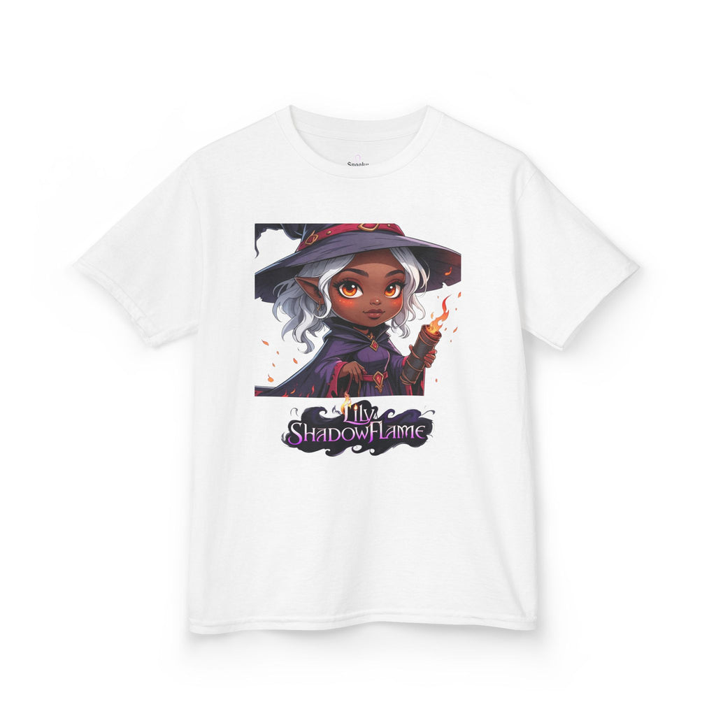 Kids Witch Graphic Tee, Enchanted Shirt, Magical Halloween Shirt, Gifts for Young Sorcerers, Spellbinding Kids Apparel