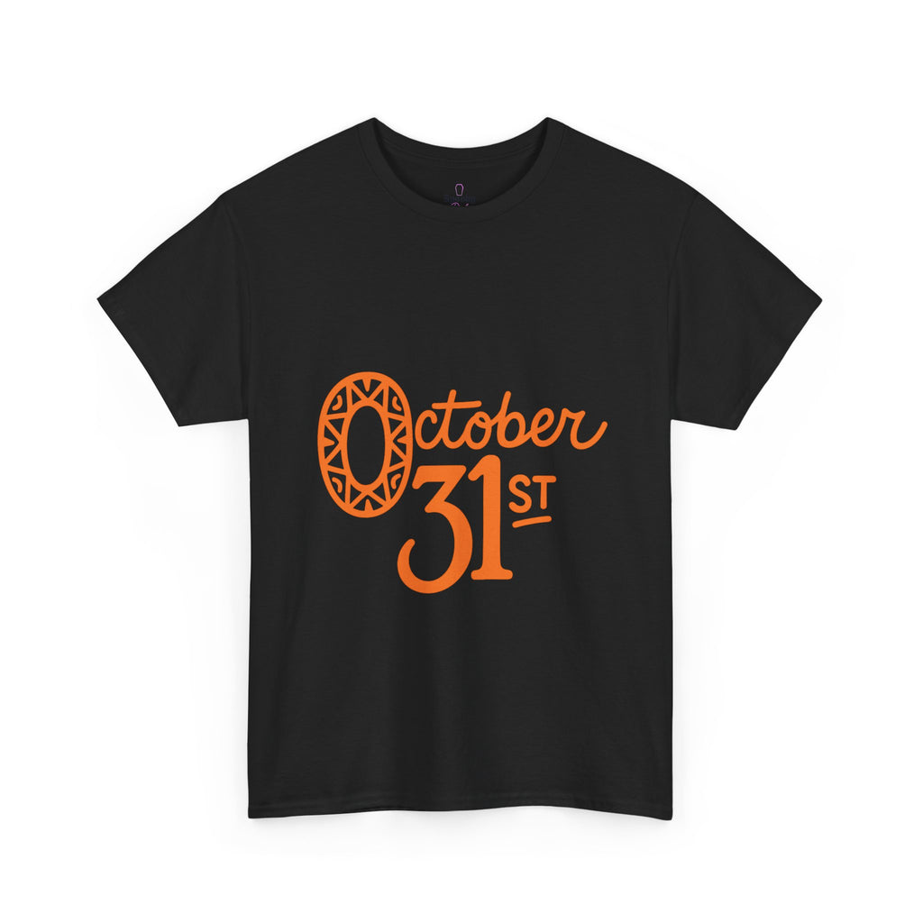 Halloween October 31st Unisex Tee, Spooky T-Shirt, Casual Halloween Shirt, Trick or Treat Tee, Fall Festivity Apparel, Halloween Party [...]
