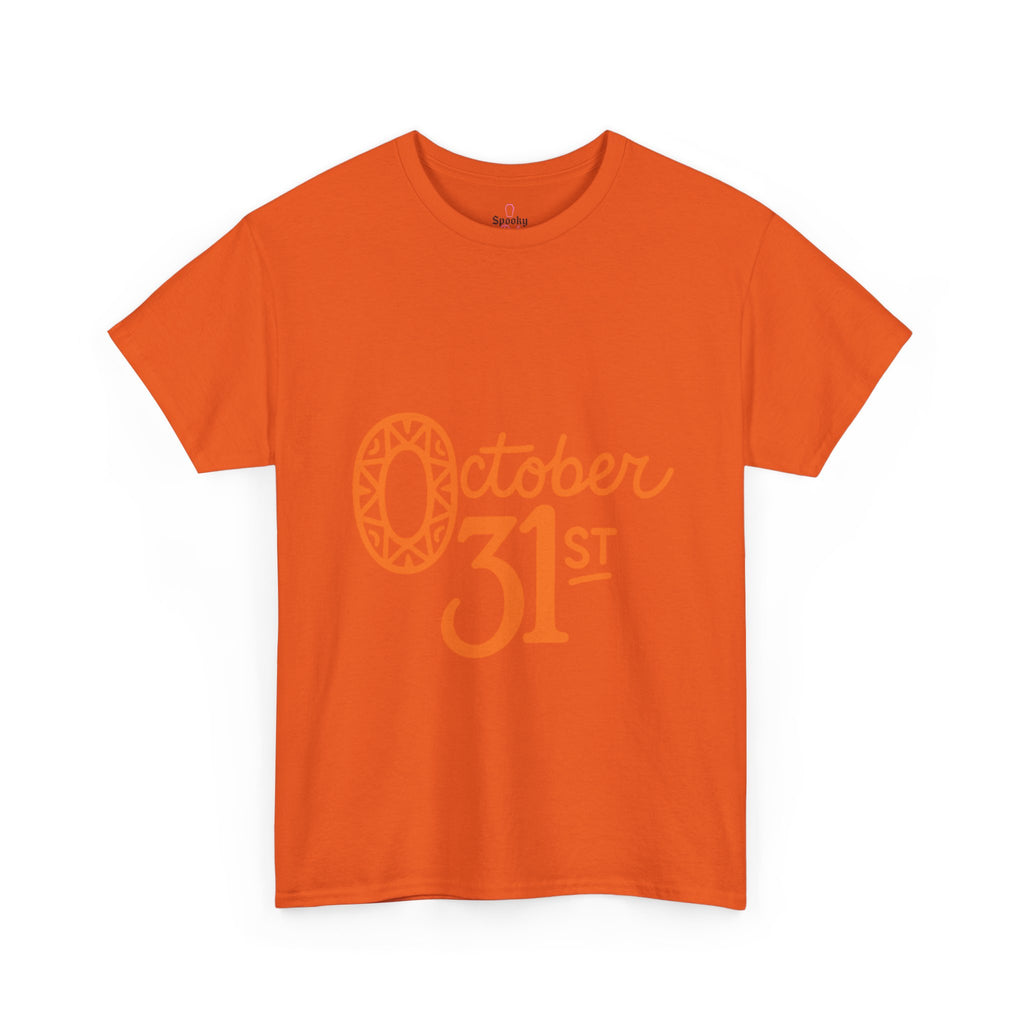 Halloween October 31st Unisex Tee, Spooky T-Shirt, Casual Halloween Shirt, Trick or Treat Tee, Fall Festivity Apparel, Halloween Party [...]