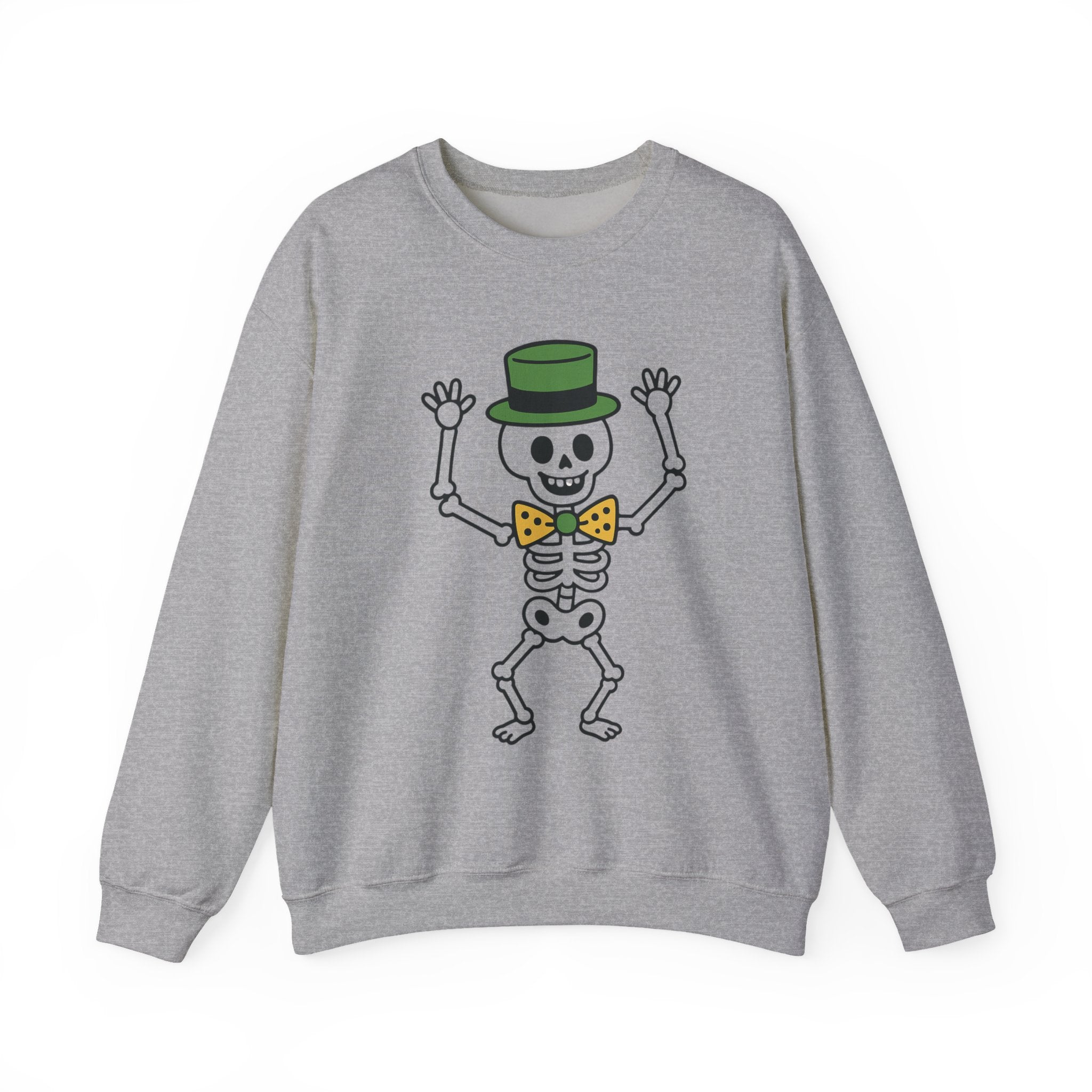 Lily's St. Patrick's Day Skeleton Crewneck Sweatshirt