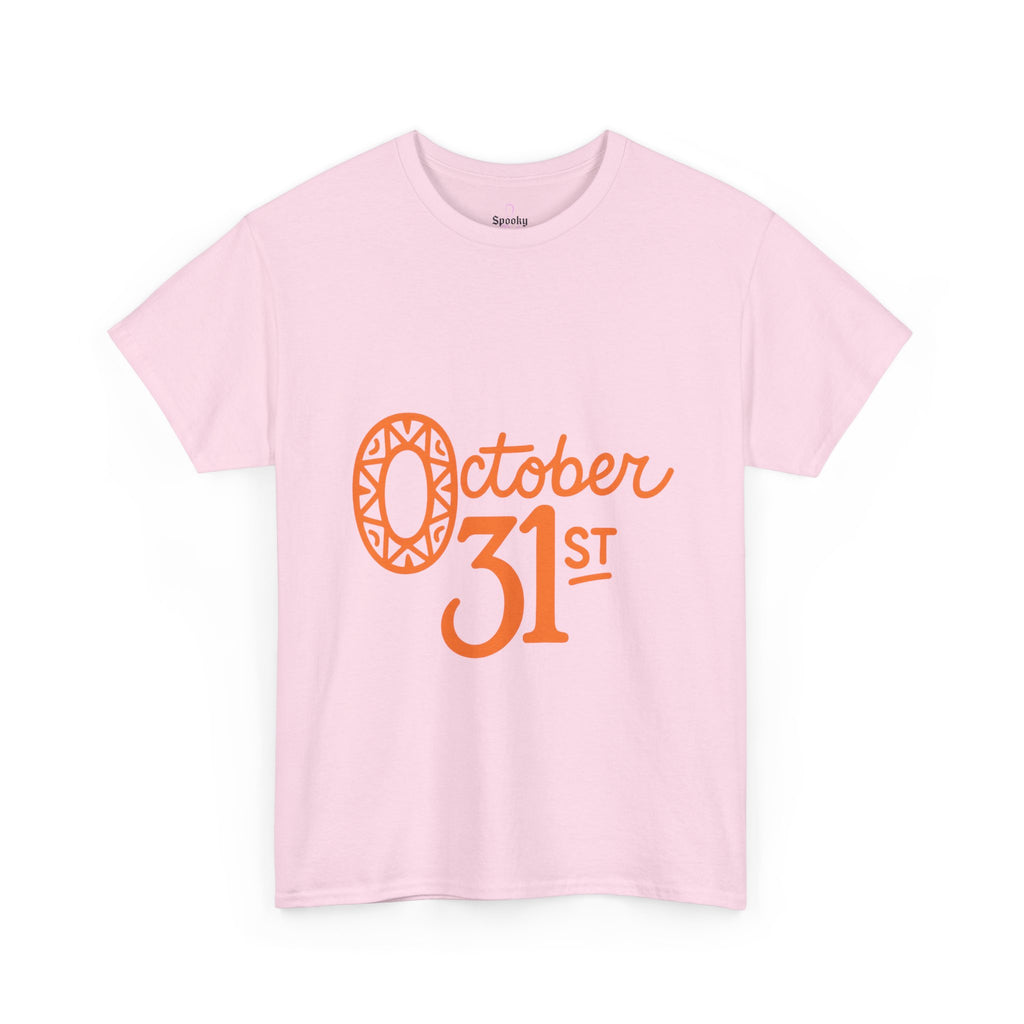 Halloween October 31st Unisex Tee, Spooky T-Shirt, Casual Halloween Shirt, Trick or Treat Tee, Fall Festivity Apparel, Halloween Party [...]