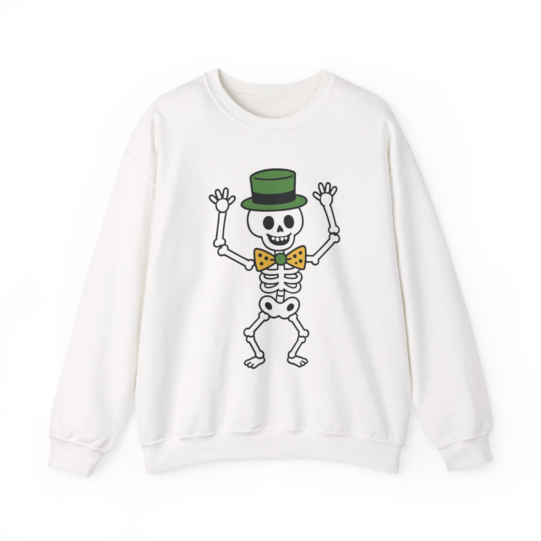 Lily's St. Patrick's Day Skeleton Crewneck Sweatshirt