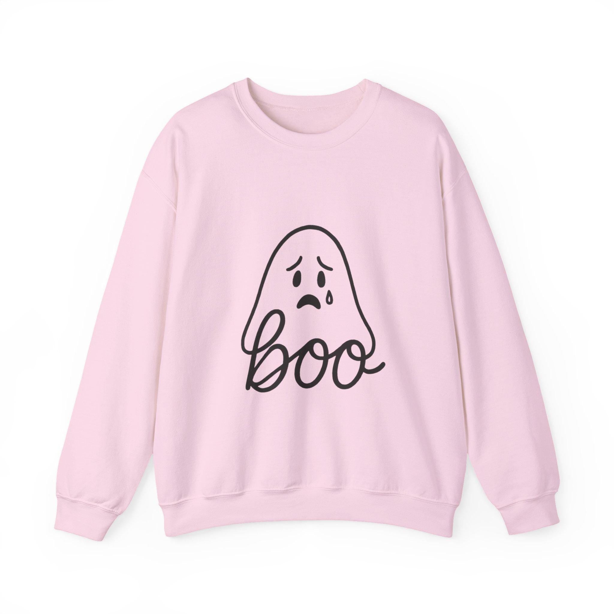 Boo Ghost Sweatshirt - Unisex Halloween Crewneck, Cozy Fall Sweatshirt, Spooky Season Apparel, Perfect for Halloween Parties, Gift for [...]