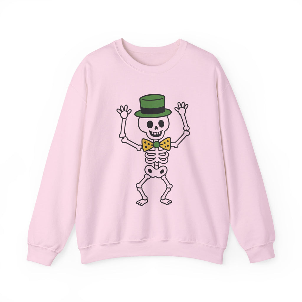 Lily's St. Patrick's Day Skeleton Crewneck Sweatshirt