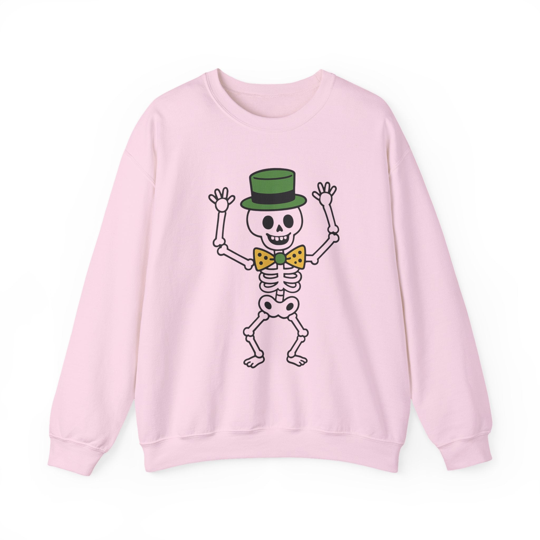Lily's St. Patrick's Day Skeleton Crewneck Sweatshirt