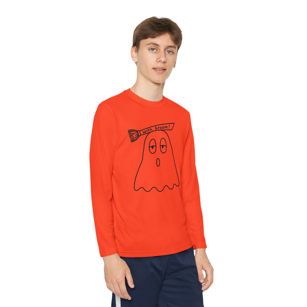 Lily's Cute Ghost Long Sleeve Tee for Kids
