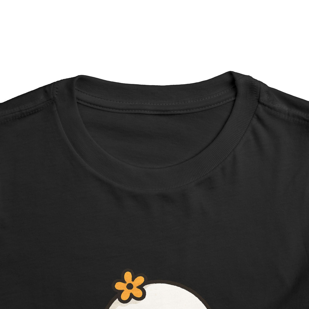 Cute Ghost Toddler Tee, Adorable Kids T-Shirt, Fun Halloween Outfit, Playful Short Sleeve Shirt, Toddler Gift, Everyday Wear