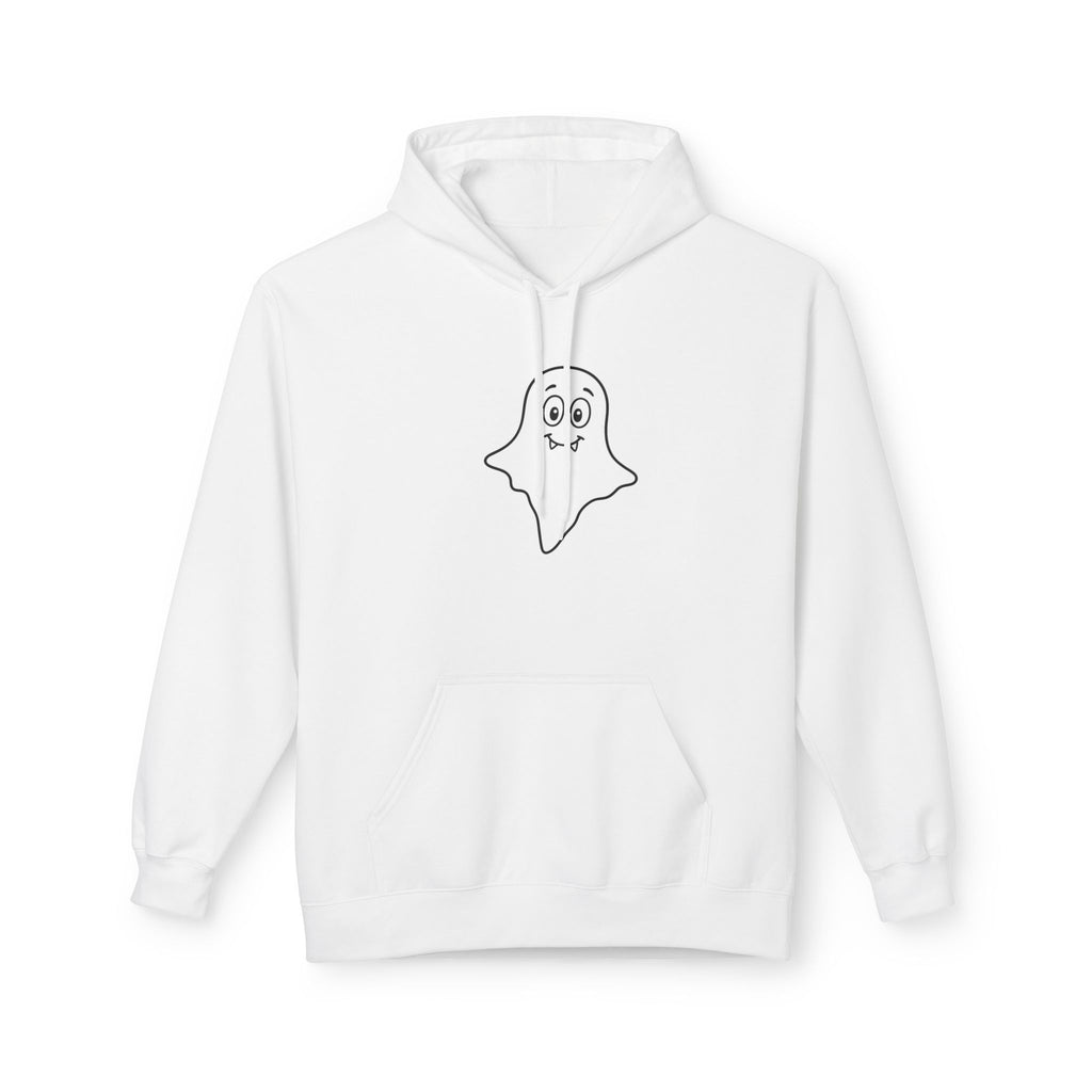 Ghostly Softstyle Hoodie for Halloween Lovers, Casual Wear, Cozy Gift, Unisex Sweatshirt, Autumn Vibes, Fun Costume