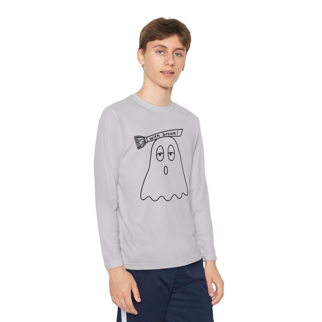 Lily's Cute Ghost Long Sleeve Tee for Kids