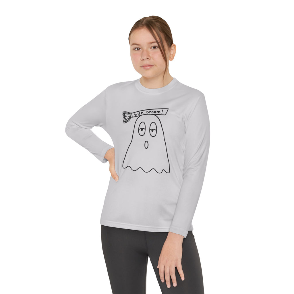 Lily's Cute Ghost Long Sleeve Tee for Kids