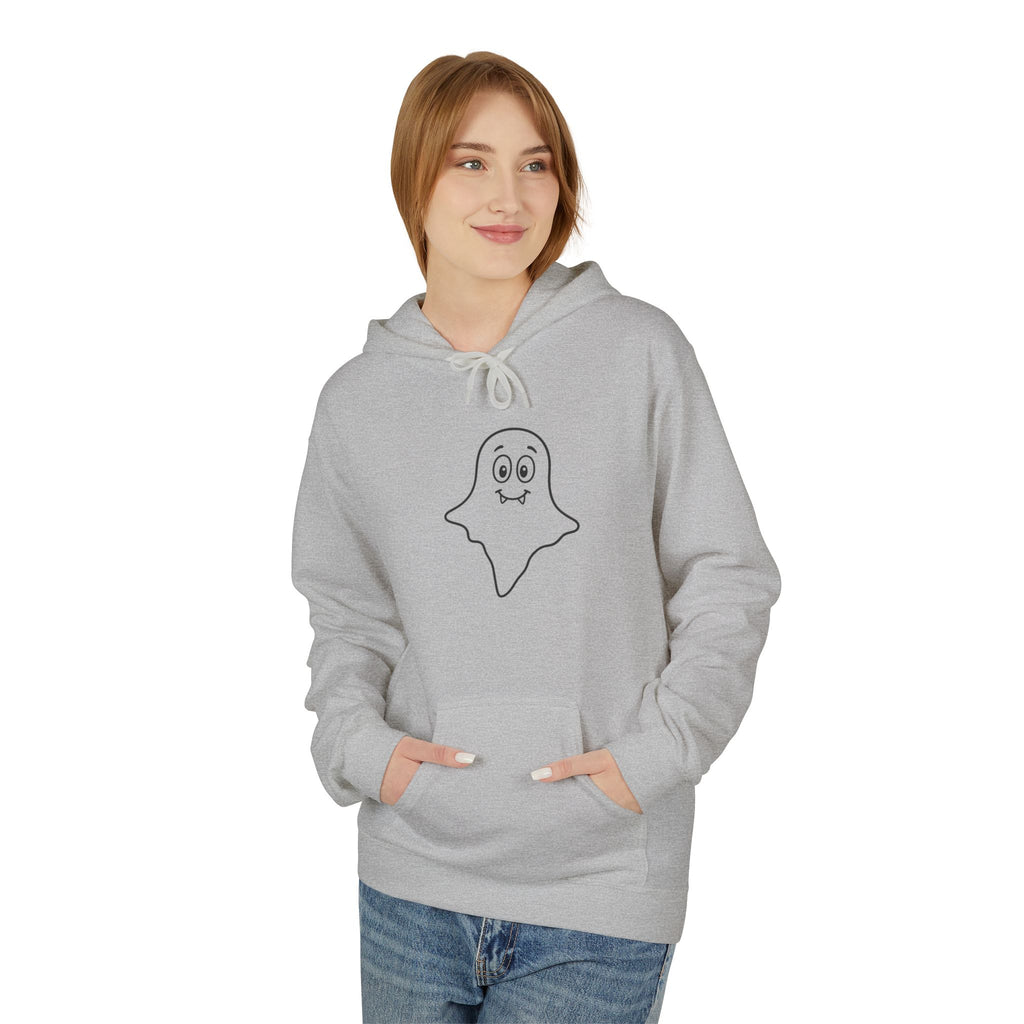 Ghostly Softstyle Hoodie for Halloween Lovers, Casual Wear, Cozy Gift, Unisex Sweatshirt, Autumn Vibes, Fun Costume