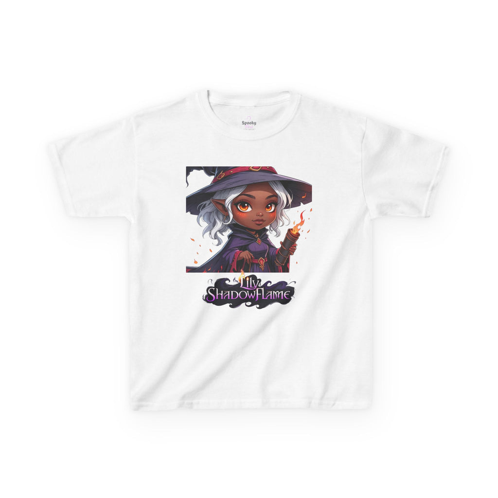 Kids Witch Graphic Tee, Enchanted Shirt, Magical Halloween Shirt, Gifts for Young Sorcerers, Spellbinding Kids Apparel