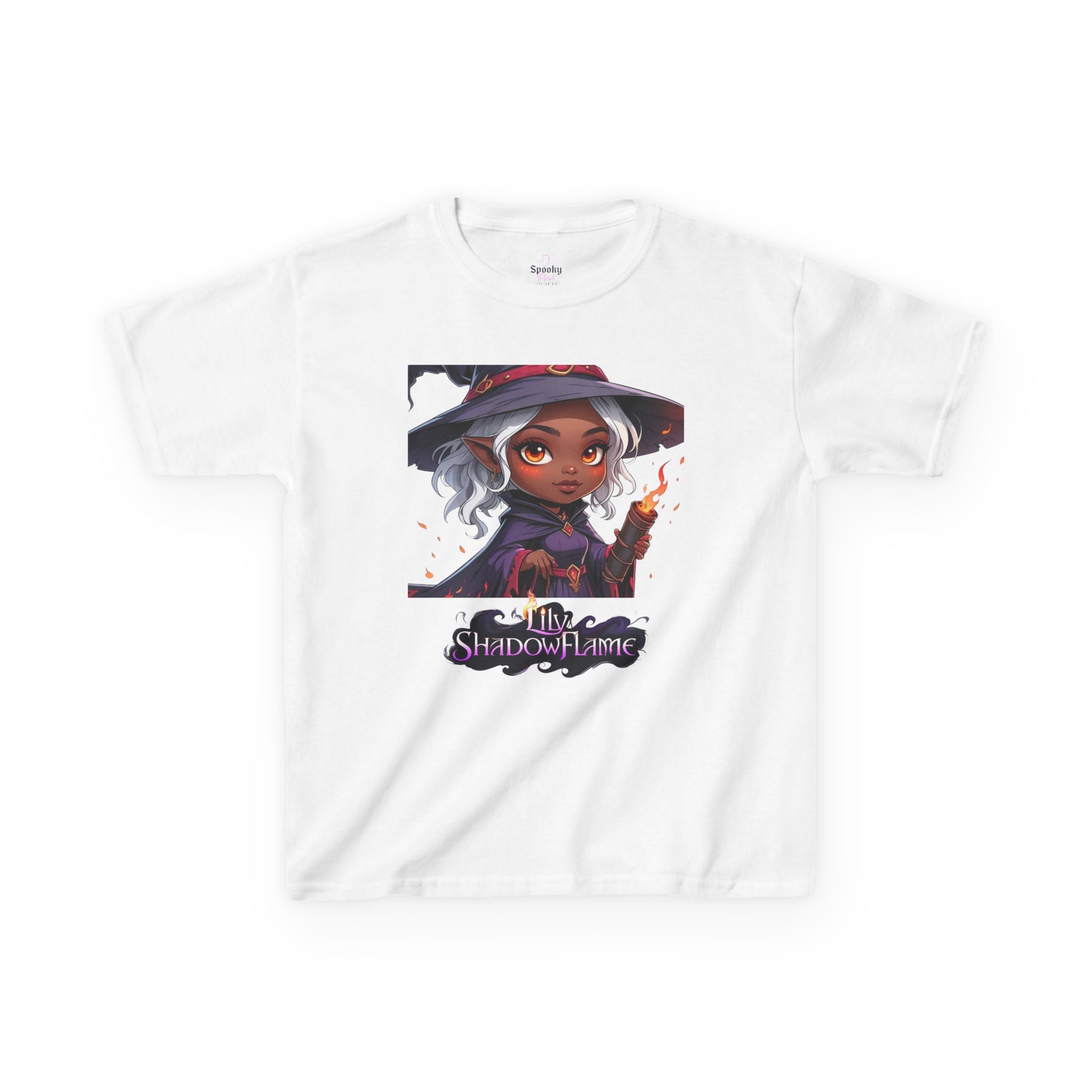 Kids Witch Graphic Tee, Enchanted Shirt, Magical Halloween Shirt, Gifts for Young Sorcerers, Spellbinding Kids Apparel