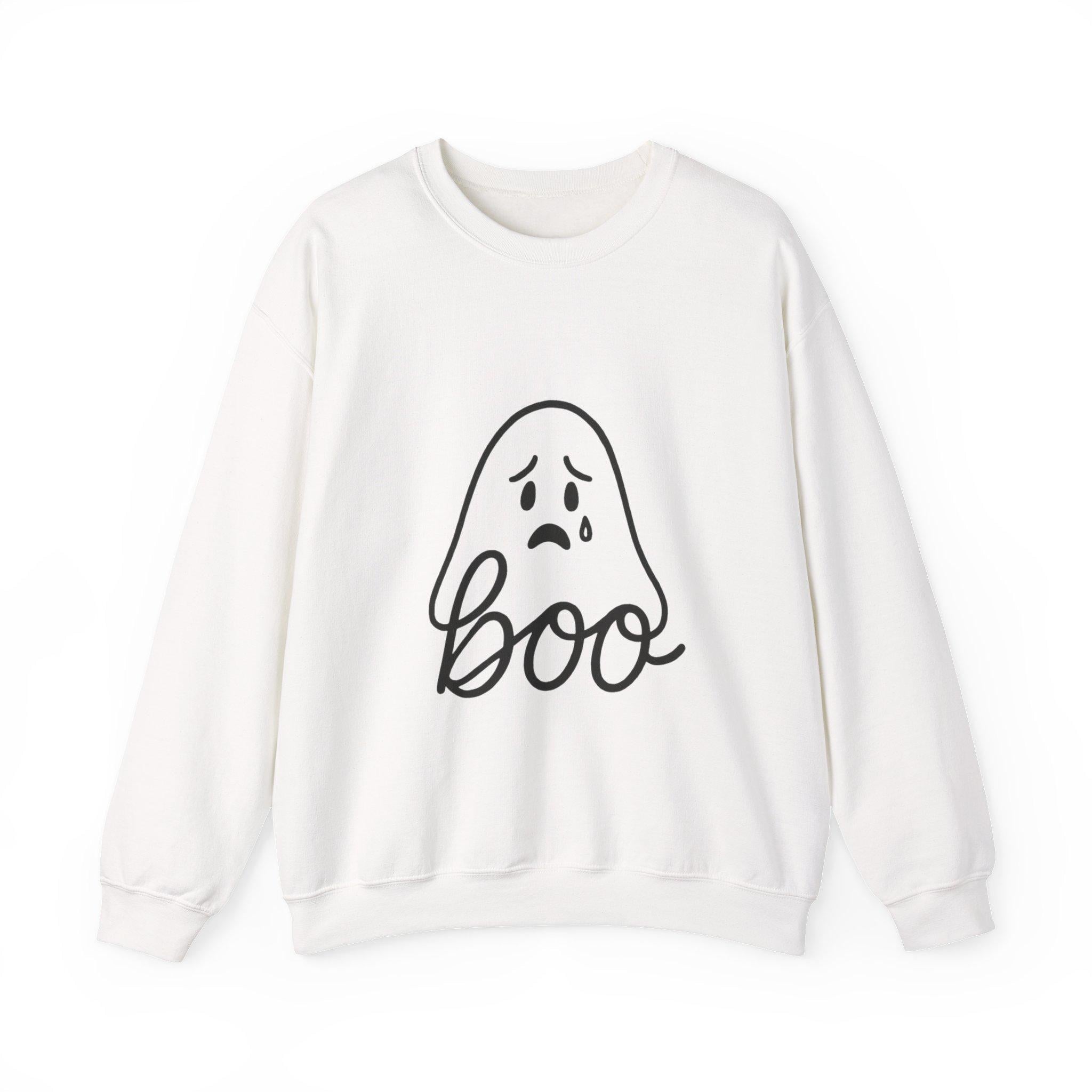 Boo Ghost Sweatshirt - Unisex Halloween Crewneck, Cozy Fall Sweatshirt, Spooky Season Apparel, Perfect for Halloween Parties, Gift for [...]