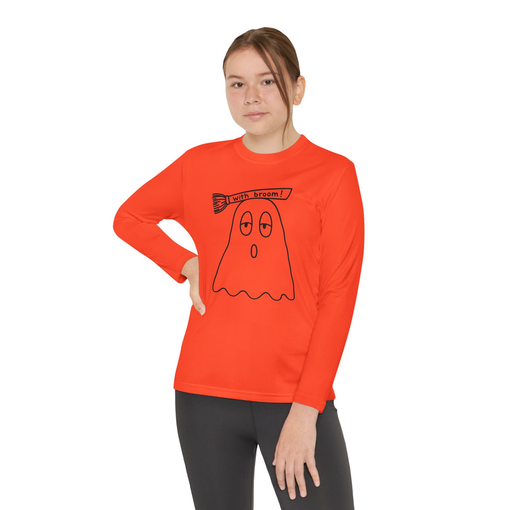 Lily's Cute Ghost Long Sleeve Tee for Kids