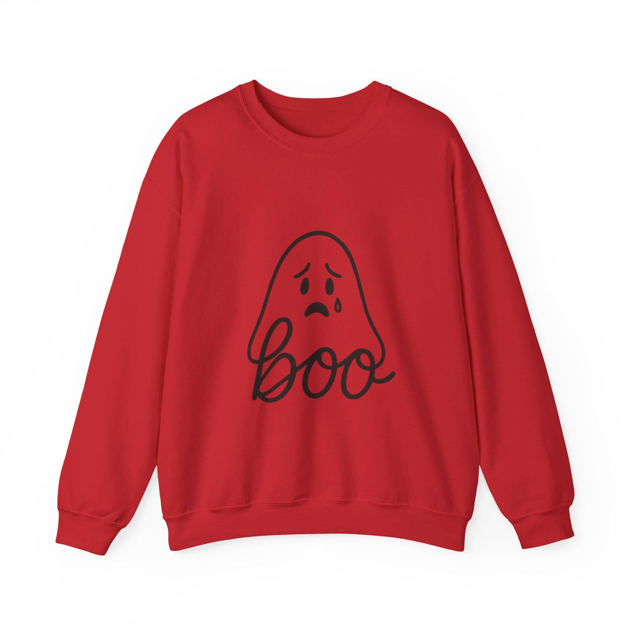 Boo Ghost Sweatshirt - Unisex Halloween Crewneck, Cozy Fall Sweatshirt, Spooky Season Apparel, Perfect for Halloween Parties, Gift for [...]