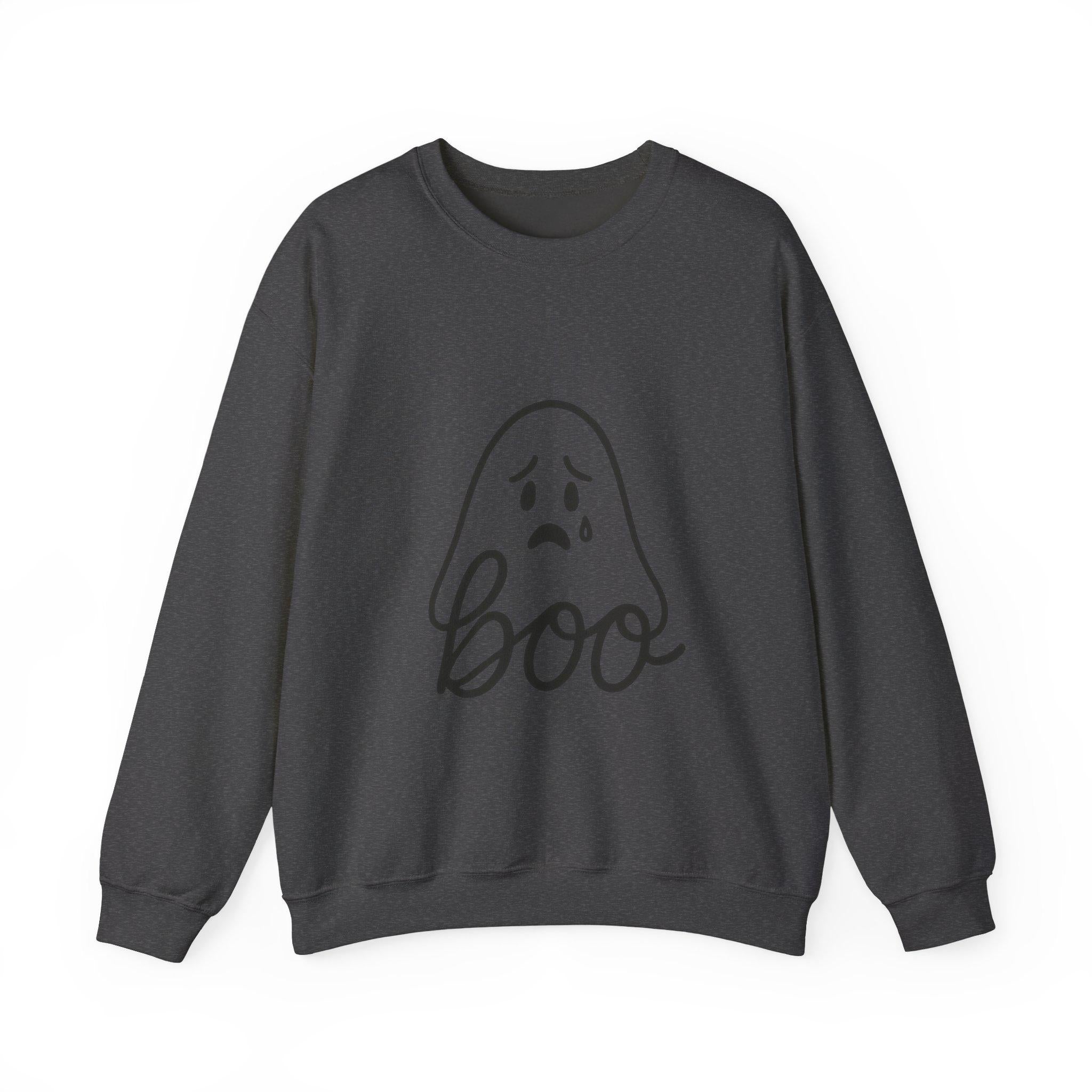 Boo Ghost Sweatshirt - Unisex Halloween Crewneck, Cozy Fall Sweatshirt, Spooky Season Apparel, Perfect for Halloween Parties, Gift for [...]