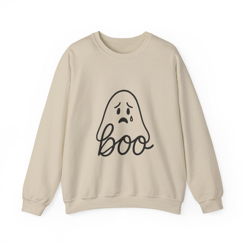 Boo Ghost Sweatshirt - Unisex Halloween Crewneck, Cozy Fall Sweatshirt, Spooky Season Apparel, Perfect for Halloween Parties, Gift for [...]